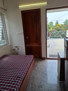 Bedroom Image of 300 Sq.ft 1 RK Penthouse for rent in Indira Nagar Bengaluru for Rs. 22500