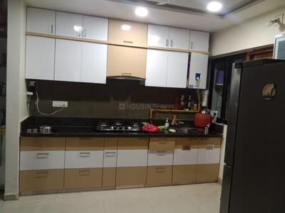 Kitchen Image of 2500 Sq.ft 3 BHK Builder Floor for rent in Gota Ahmedabad for Rs. 40000
