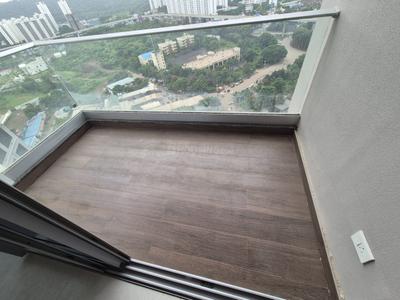 Balcony Image of 1750 Sq.ft 2 BHK Apartment / Flat for rent in Kasturi Eon Homes, Hinjawadi Phase 3 Pune for Rs. 34999