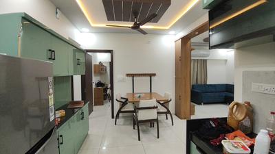 Kitchen Image of 1500 Sq.ft 3 BHK Apartment / Flat for rent in Adani Amogha, Shantigram Ahmedabad for Rs. 55000