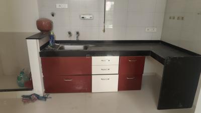 Kitchen Image of 810 Sq.ft 2 BHK Apartment / Flat for rent in Nyati Elan, Wagholi Pune for Rs. 20500