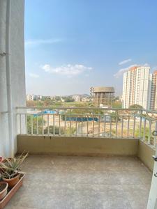 Balcony Image of 850 Sq.ft 2 BHK Apartment / Flat for rent in GT Mangal Vishwa, Vikas Nagar Pune for Rs. 21000