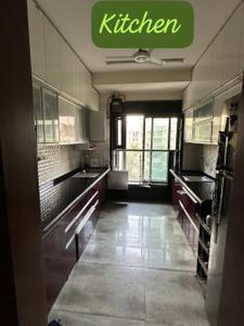 Kitchen Image of 1350 Sq.ft 3 BHK Apartment / Flat for rent in K Raheja Vistas, Powai Mumbai for Rs. 130000