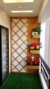 Balcony Image of 1100 Sq.ft 2 BHK Apartment / Flat for sale in Jhaveri Silver Lake Vista, New Rani Bagh Indore for Rs. 8500000