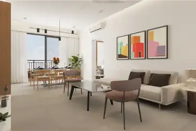 Image of 1057 Sq.ft 2 BHK Apartment / Flat for sale in Provident Ecopolitan, Bengaluru Hardware Park, Bengaluru for Rs. 13500000
