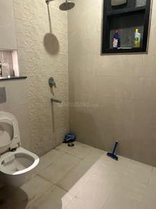 Bathroom Image of 690 Sq.ft 1 RK Independent House for rent in Eta I Greater Noida for Rs. 16000