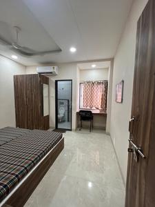 Bedroom Image of 650 Sq.ft 1 BHK Builder Floor for rent in Mahalakshmi Nagar Indore for Rs. 20000