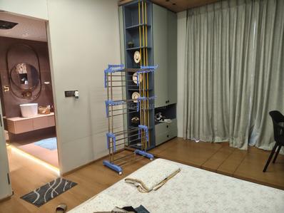 Bedroom Image of 2400 Sq.ft 4 BHK Apartment / Flat for rent in Rajhans Grandezza, Bharthana Surat for Rs. 150000