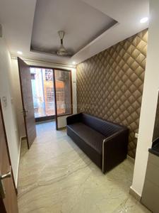 Living Room Image of 450 Sq.ft 1 BHK Builder Floor for rent in Ramesh Nagar New Delhi for Rs. 26000
