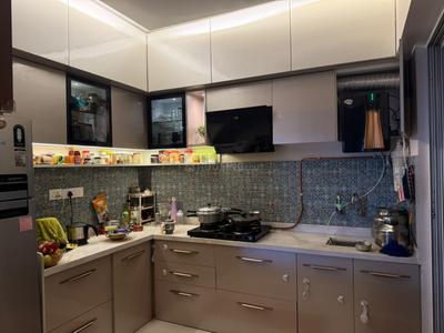 Kitchen Image of 1050 Sq.ft 2 BHK Apartment / Flat for sale in Mantra Monarch, Balewadi Pune for Rs. 12500000
