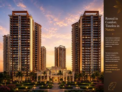 Image of 1500 Sq.ft 3 BHK Apartment / Flat for sale in Leafsong Retreat, Sector 99, Mohali for Rs. 20800000