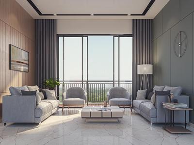 Hall Image of 1644 Sq.ft 3 BHK Apartment / Flat for sale in Laxmi Nova, Sima Nagar Surat for Rs. 6000000