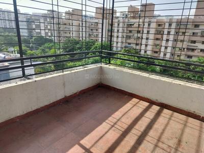 Balcony Image of 600 Sq.ft 1 BHK Apartment / Flat for rent in Wakad Pune for Rs. 23000