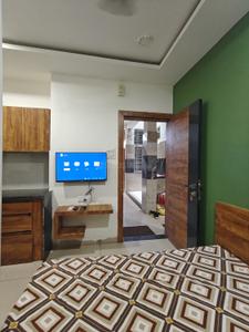 Bedroom Image of 295 Sq.ft 1 RK Studio for rent in Mahalakshmi Nagar Indore for Rs. 12999