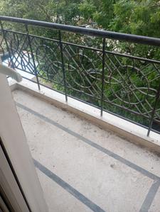 Balcony Image of 1600 Sq.ft 3 BHK Apartment / Flat for rent in Air India Apartment, Sector 3 Dwarka New Delhi for Rs. 50000