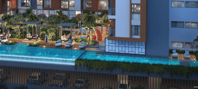 Image of 978 Sq.ft 2 BHK Apartment / Flat for sale in Krisala 41 Zillenia, Punawale, Pune for Rs. 7700000
