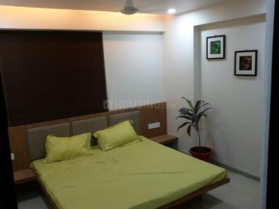 Bedroom Image of 1550 Sq.ft 3 BHK Apartment / Flat for sale in Kanha City, Sayajipura Vadodara for Rs. 3775000