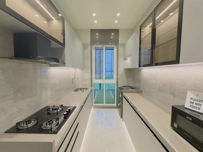 Kitchen Image of 855 Sq.ft 1 BHK Apartment / Flat for sale in Gujarat Kasturi Van, Bhayandar East Mira Bhayandar for Rs. 6950000