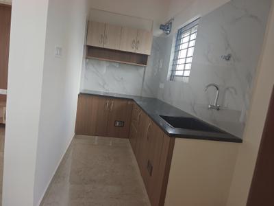 Kitchen Image of 650 Sq.ft 1 BHK Apartment / Flat for rent in Singasandra Bengaluru for Rs. 23900