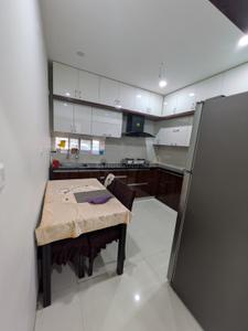 Kitchen Image of 1500 Sq.ft 3 BHK Apartment / Flat for rent in Kondapur Hyderabad for Rs. 47000
