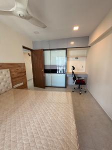 Bedroom Image of 1300 Sq.ft 3 BHK Apartment / Flat for rent in Lodha Amara, Kolshet Thane for Rs. 58000