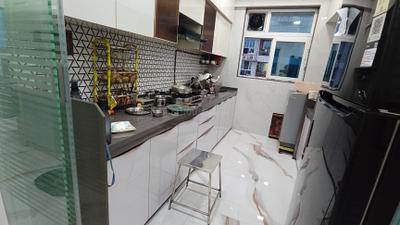 Kitchen Image of 1000 Sq.ft 2 BHK Apartment / Flat for sale in Prima Upper East 97, Malad East Mumbai for Rs. 26500000