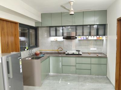 Kitchen Image of 1600 Sq.ft 3 BHK Apartment / Flat for sale in RAR Parkview Kadamb, Vaishno Devi Circle Ahmedabad for Rs. 7800000