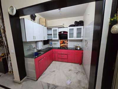 Kitchen Image of 1000 Sq.ft 2 BHK Builder Floor for sale in Ashok Nagar New Delhi for Rs. 10000000