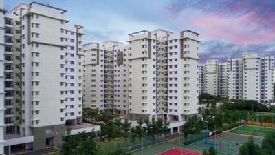 Image of 900 Sq.ft 2 BHK Apartment / Flat for sale in Provident Sunworth City, Kambipura, Bengaluru for Rs. 8400000