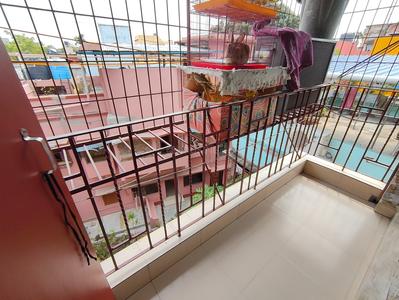 Balcony Image of 1018 Sq.ft 3 BHK Apartment / Flat for sale in Haltu Kolkata for Rs. 5500000