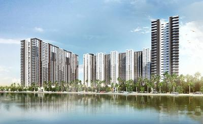 Image of 2500 Sq.ft 3.5 BHK Apartment / Flat for rent in Sobha Marina One Phase 4, Marine Drive, Kochi for Rs. 110000