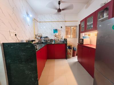 Kitchen Image of 1200 Sq.ft 3 BHK Apartment / Flat for sale in Sevasi Vadodara for Rs. 4500000