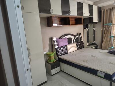 Bedroom Image of 1000 Sq.ft 1.5 BHK Independent House for rent in Mayfair Villas, Anora Kala Lucknow for Rs. 18000