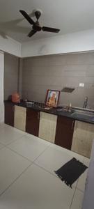 Kitchen Image of 1280 Sq.ft 2 BHK Apartment / Flat for rent in Chandlodia Ahmedabad for Rs. 20000