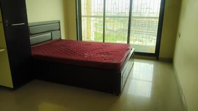 Bedroom Image of 1500 Sq.ft 3 BHK Apartment / Flat for rent in Bhagwati Heritage, Kamothe Navi Mumbai for Rs. 43000