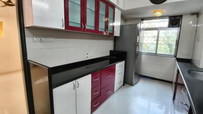 Kitchen Image of 1300 Sq.ft 3 BHK Apartment / Flat for rent in Concrete Sai Sanskar, Chembur Mumbai for Rs. 100000