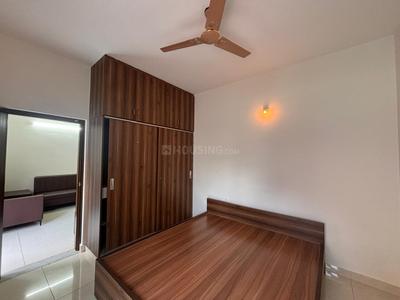 Bedroom Image of 1200 Sq.ft 1 BHK Apartment / Flat for rent in Domlur Layout Bengaluru for Rs. 55000