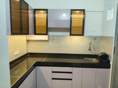 Kitchen Image of 835 Sq.ft 2 BHK Apartment / Flat for rent in VJ Yashwin Enchante, Wagholi Pune for Rs. 27000