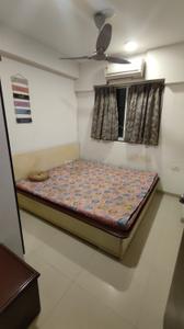 Bedroom Image of 1000 Sq.ft 2 BHK Apartment / Flat for rent in Alembic Alchemy Veda, Chhani Jakat Naka Vadodara for Rs. 25000