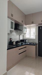 Kitchen Image of 1075 Sq.ft 2 BHK Apartment / Flat for rent in Halasuru Bengaluru for Rs. 64000