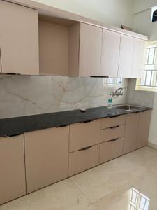 Kitchen Image of 1040 Sq.ft 3 BHK Duplex for rent in Swadesh Orchard Majesty, Gandhinagar Bhopal for Rs. 25000