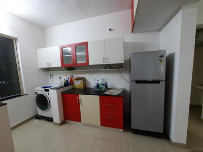 Kitchen Image of 1204 Sq.ft 2 BHK Apartment / Flat for rent in Tejas Poorva Residency, Pimple Saudagar Pune for Rs. 35000