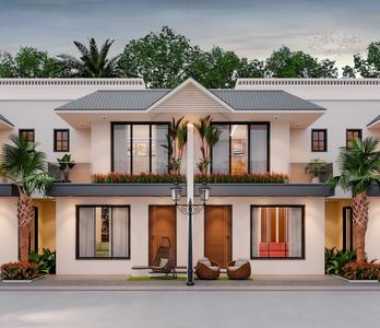 Image of 1450 Sq.ft 3 BHK Villa for sale in Vrindavan Dream Villa, Masma, Surat for Rs. 3400000
