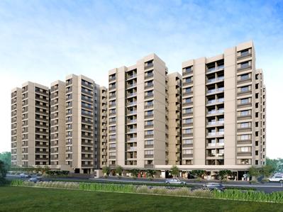 Image of 910 Sq.ft 3 BHK Apartment / Flat for sale in Velenza Shivalik Velenza, Kailashnagar Society, Mehsana for Rs. 4775000