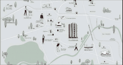 Image of 2024 Sq.ft 3.5 BHK Apartment / Flat for sale in Lodha Magnus, Hinjawadi, Pune for Rs. 24000000