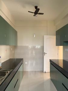 Kitchen Image of 1450 Sq.ft 3 BHK Apartment / Flat for rent in Paarth Aadyant, Ahmamau Lucknow for Rs. 22000