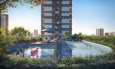 Image of 1243 Sq.ft 3 BHK Apartment / Flat for sale in Nirman Serenopolis, Tathawade, Pune for Rs. 9600000