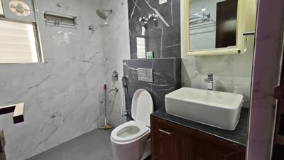 Image of 1300 Sq.ft 3 BHK Apartment / Flat for rent in Srijan Ozone Phase II, Kamalgazi, Kolkata for Rs. 45000