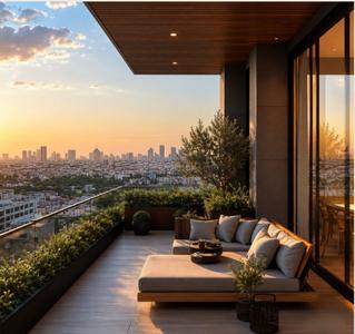 Balcony Image of 1036 Sq.ft 2 BHK Apartment / Flat for sale in Konark Green Acres, Borivali West Mumbai for Rs. 22600000