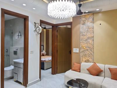 Living Room Image of 800 Sq.ft 3 BHK Apartment / Flat for sale in Razapur Khurd New Delhi for Rs. 4870000